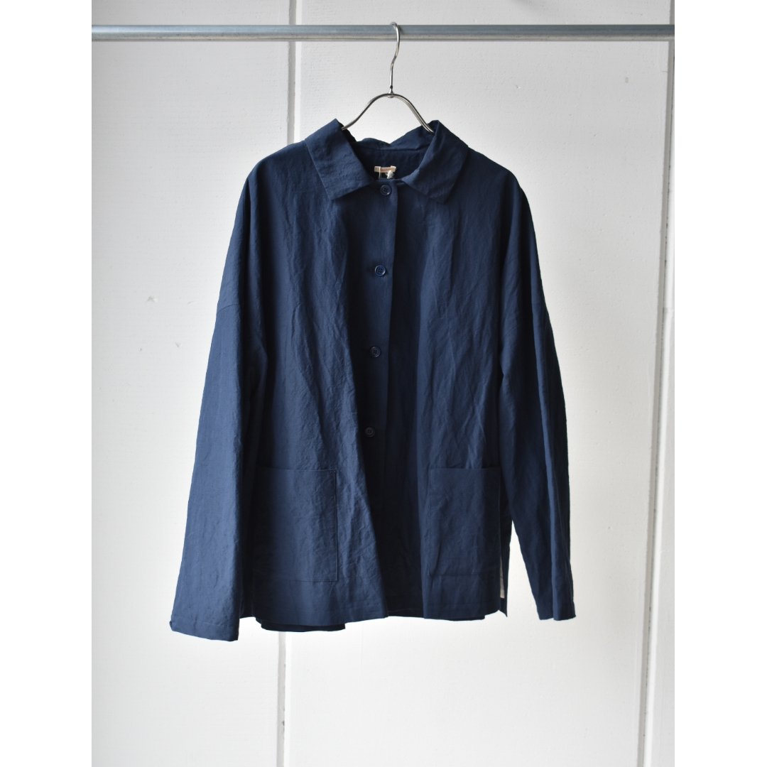 apuntob / jacket plain cotton and linen | my apuntob / jacket plain cotton and linen | my