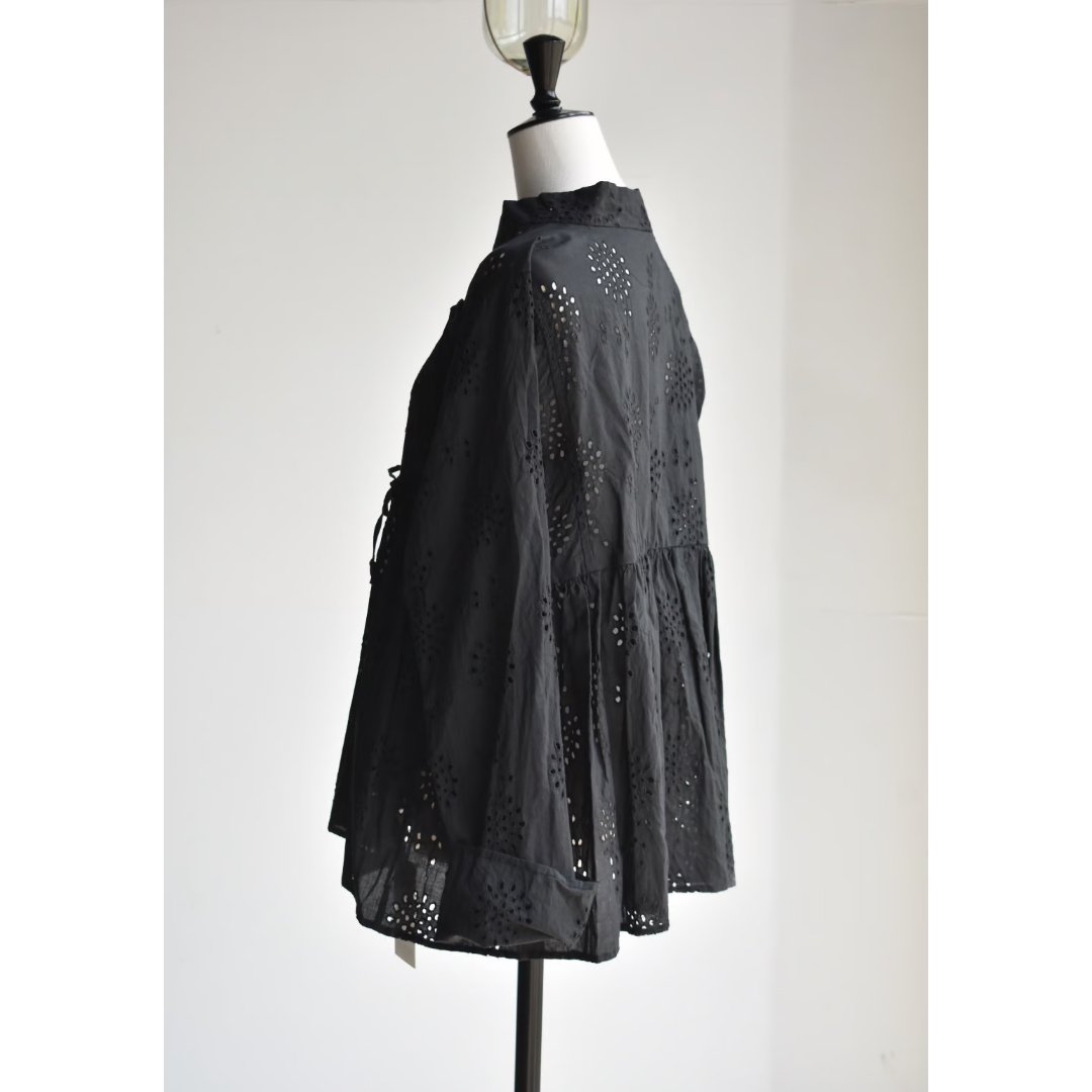 TOUJOURS / Indian lace embroidery cotton clot