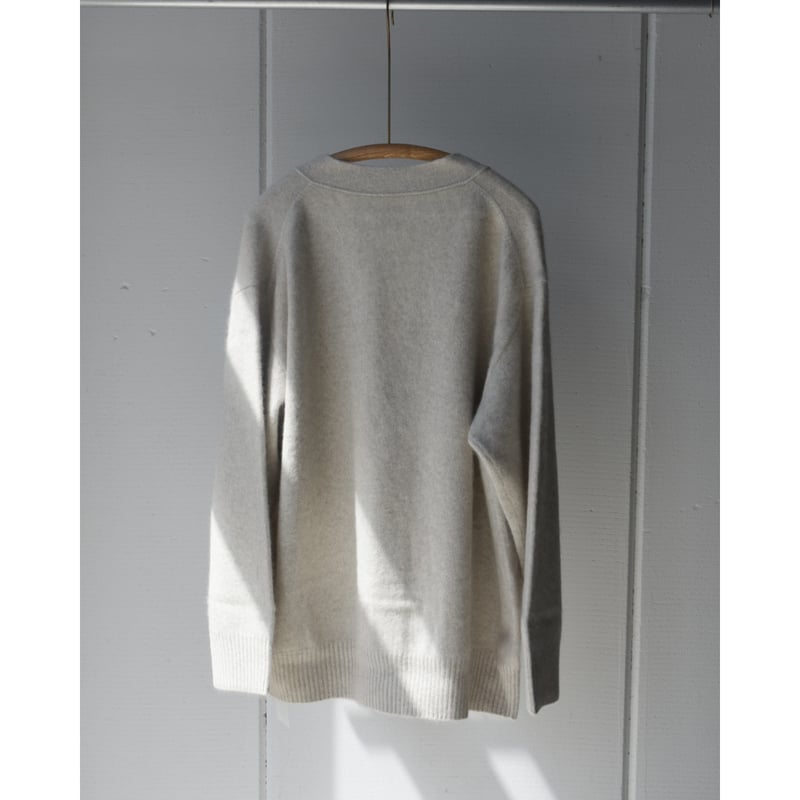 TOUJOURS V-neck loose fit boy's cardigan