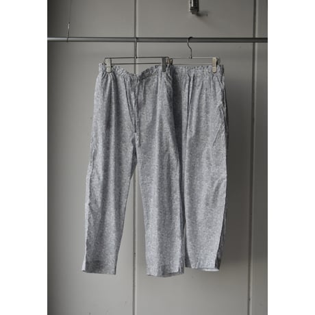 TOUJOURS / liberty  gray flower print  cotton cloth pajama pants