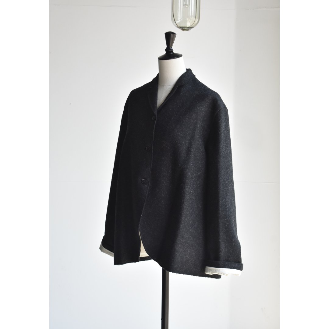 apuntob ウールコート 中古・古着通販】ApuntoB (アプントビー) ウールブレンドステン