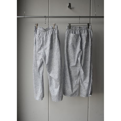 TOUJOURS / liberty  gray flower print  cotton cloth pajama pants