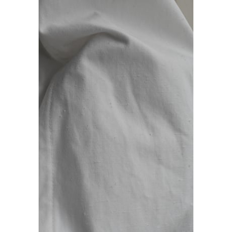 TOUJOURS   / superior  raw cotton  vintage sheeting　cloth oversize China shirt