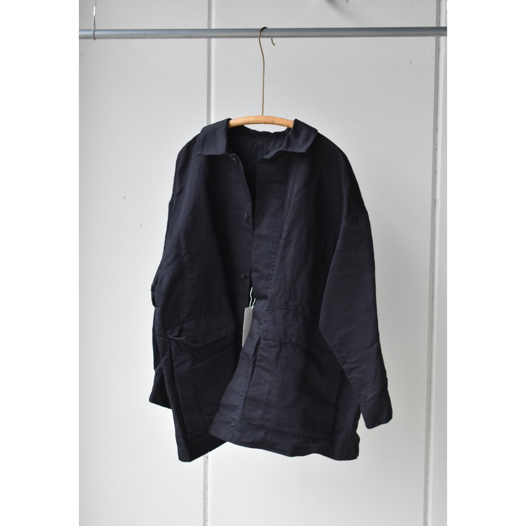 ジャケット・アウター toujours kediya robe TOUJOURS ユーティリティ ジャケット Silky PL Flower Jacquard