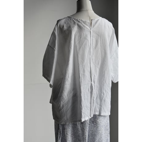 TOUJOURS / Belgian  pure linen cloth over shirt