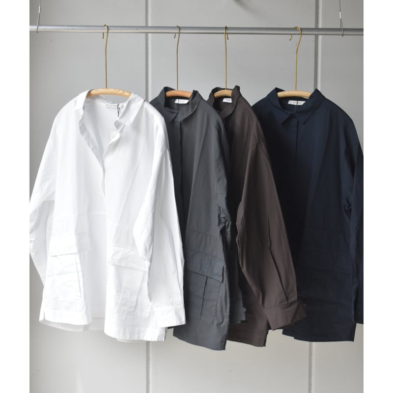 ・【高級】KristenseN DU NORD コットンシャツ イタリア製 黒 kristensen du Nord/ シャツ | mysweetdog