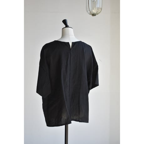 TOUJOURS / Belgian  pure linen cloth over shirt