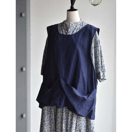 トップス TOUJOURS Back Cross Work Vest TOUJOURS Back Cross Work Vest トップス TOUJOURS Back Cross Work