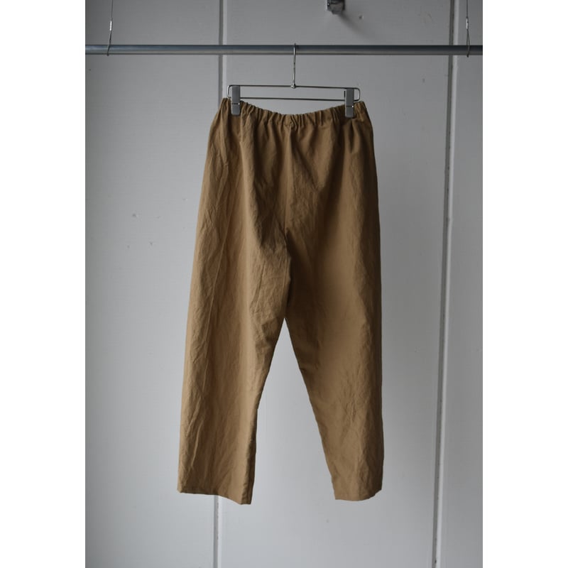 アプントビー　apuntob 2025ss Trousers rennes — Apuntob | Classic Narrow Trouser in Black Linen