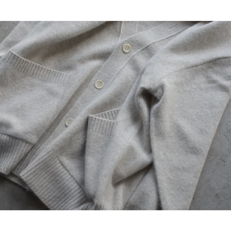 TOUJOURS V-neck loose fit boy's cardigan