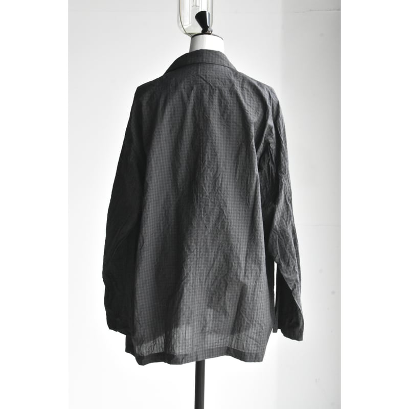 TOUJOURS / cotton * silk tattersall plaid clot
