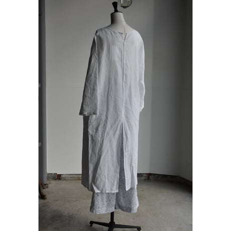 TOUJOURS / Belgian  pure linen cloth over dress