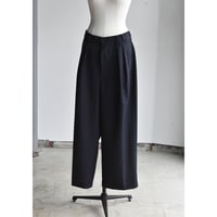 TOUJOURS /  2in-pleat  baggy pants