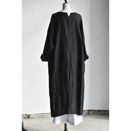 TOUJOURS / Belgian  pure linen cloth over dress