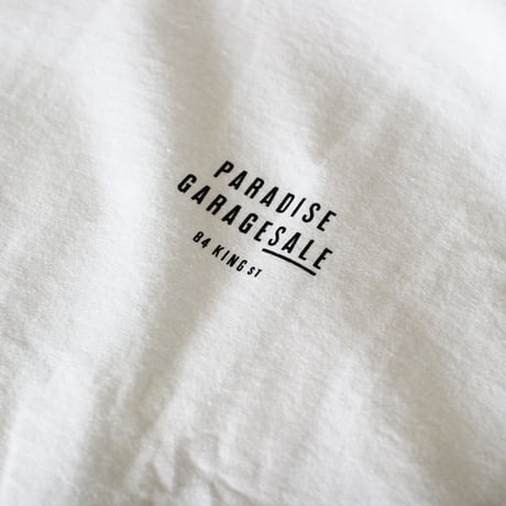 PARADISE GARAGESALE / Palm L/S shirts White
