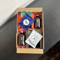 お祝いや日々の感謝の贈り物に。『キノシタショウテンギフト』B-2/コーヒーbag&コーヒーシロップギフト  (brown box)