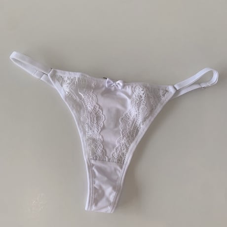 lacy lingerie  shorts White