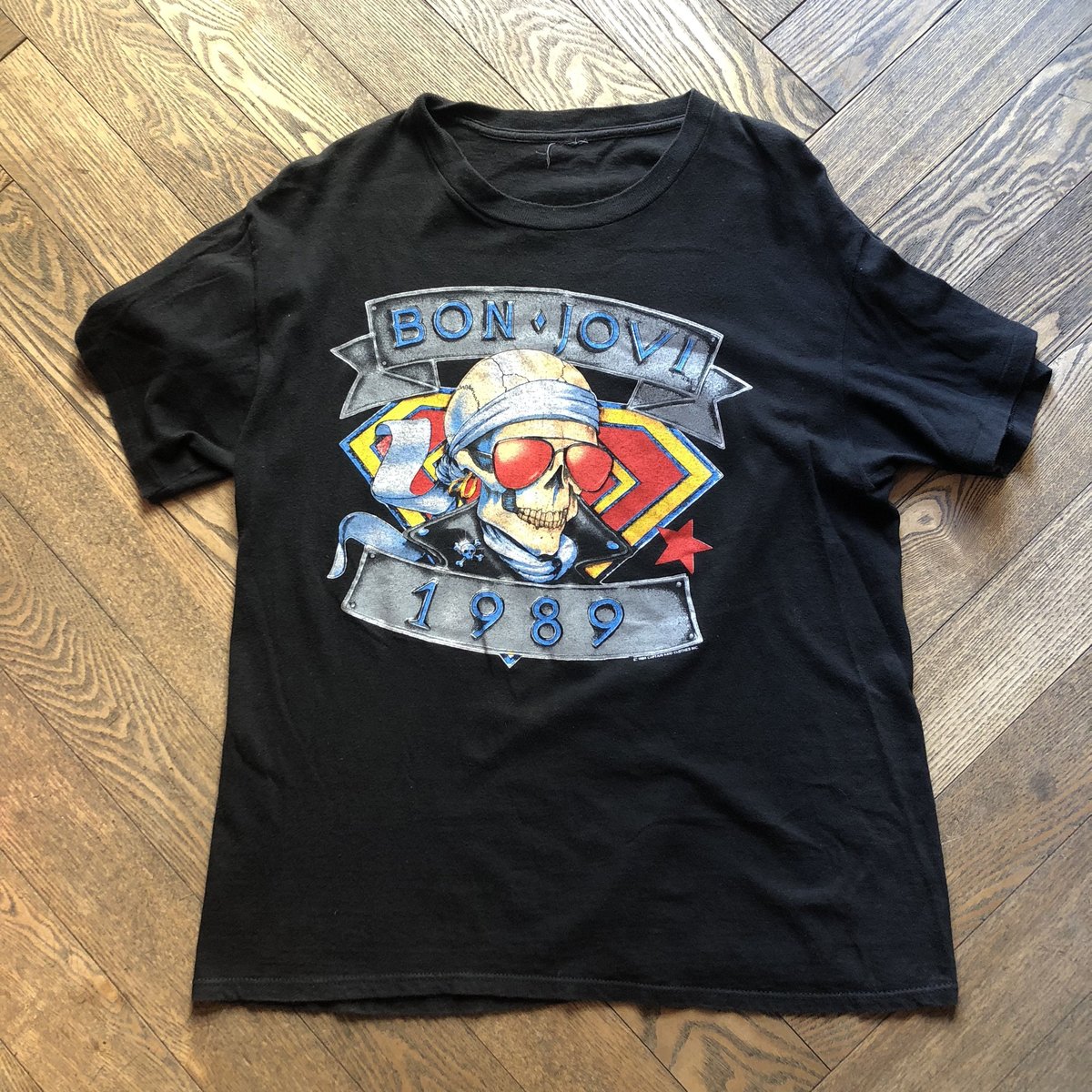 ボン・ジョヴィ バンドTシャツ Bon Jovi 80s 半袖TBON JOVI-