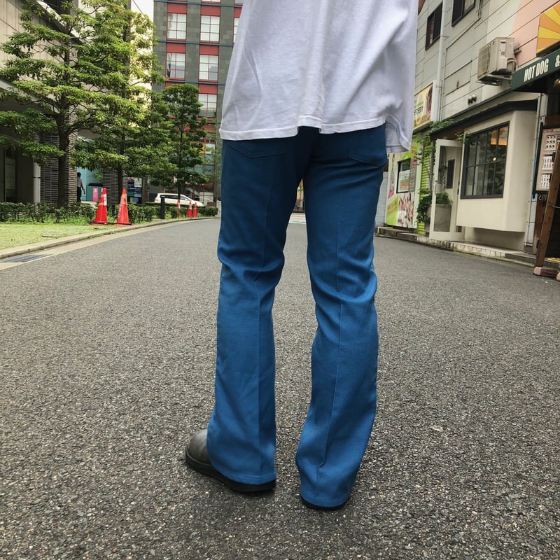 70s リーバイス 546-4421 スタプレ ホップサックパンツ ボタン裏3