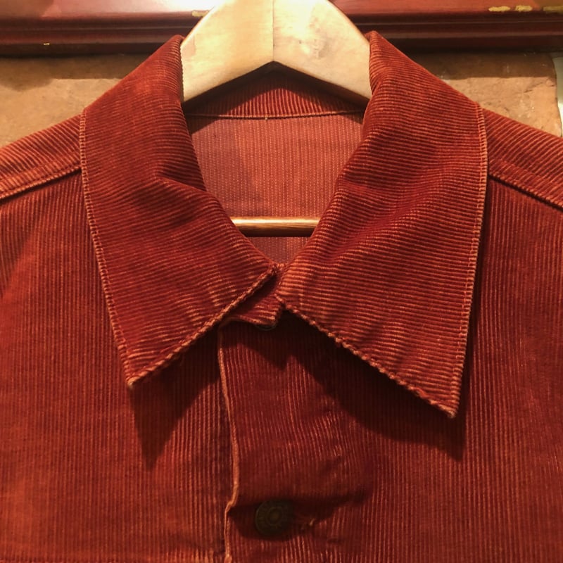 70s Levi´s 70505 コーデュロイ レアカラー ビッグサイズ-