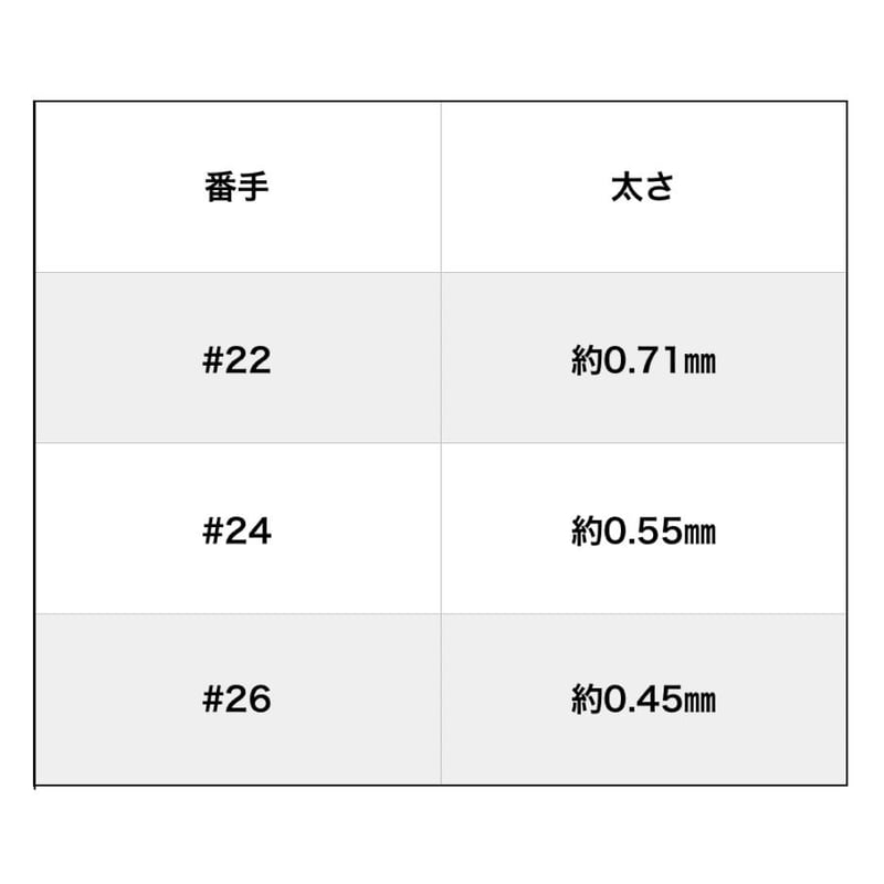 地巻きワイヤー36cm両切り #24【 白・緑・茶・黒】 1束(200本)/1袋 | 正