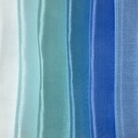 【数量限定品】染正絹羽二重6匁青の彩り6色セット約20cm×約22cm