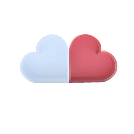 Heart Box　つまみ細工飾り用