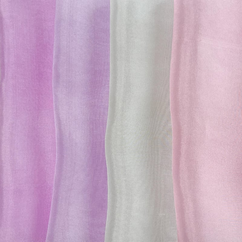 数量限定品】染正絹羽二重4匁 紫陽花あわい彩り 4色セット プレゼント