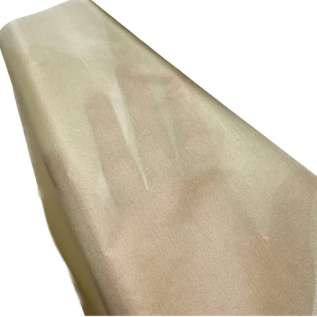 染正絹羽二重6匁 茶金 寿セット約20cm×約44cm  (1色×各１枚)