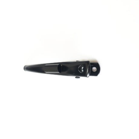 ワニクリップ管付　BK　全長約6cm　1本入
