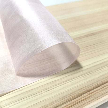 染正絹羽二重4匁 固糊   13色 約92cm×約100cm (1色×各１枚)