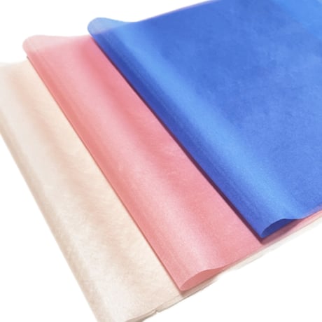 染正絹羽二重4匁 あさがお3色セット　新色2色追加　各サイズ