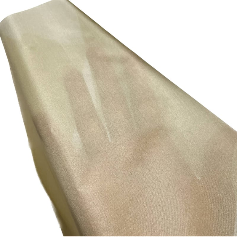 絹製品（ちゃちゃ） 染正絹羽二重4匁 固糊 茶金 約20cm×約22cm (1色×各1枚) | 正絹
