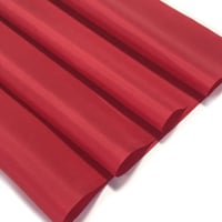 染正絹羽二重10匁 固糊  赤色　約20cm×約22cm (1色×各１枚)