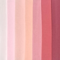 一越ちりめん  桃の色彩  (約35cm×約100㎝/約70cm×約50cm)各色1枚/1袋