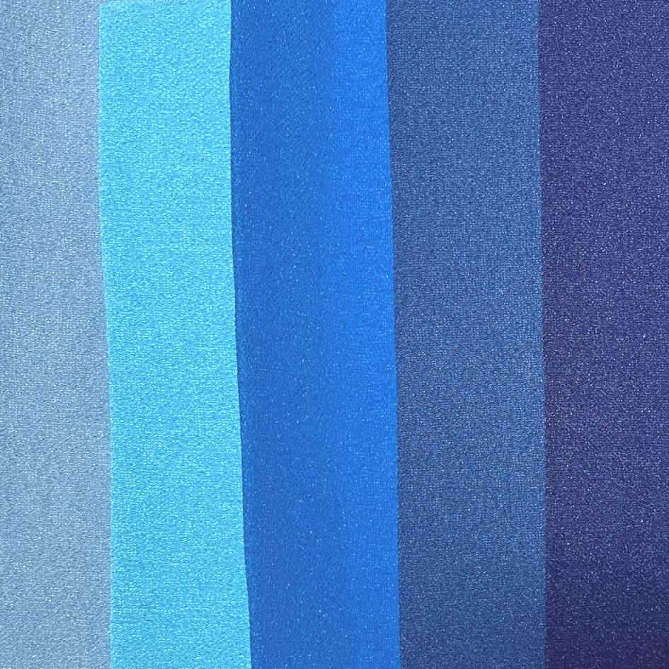 410mi6☆色無地 一つ紋 ちりめん ややふくよか くすみブルー 青☆美品 410mi6☆色無地 一つ紋 ちりめん ややふくよか くすみブルー 青