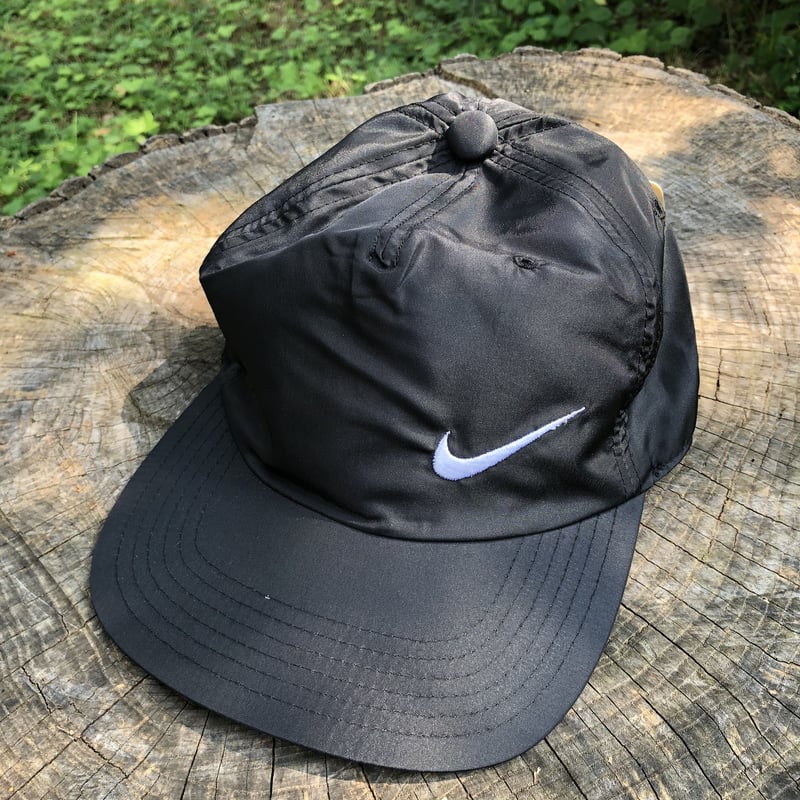 【ビンテージ】NIKE 90’s ベースボールキャップ ナイロン FREE 1点物◇ビンテージ90sナイキNIKE絶妙フェード感ベースボールキャップ