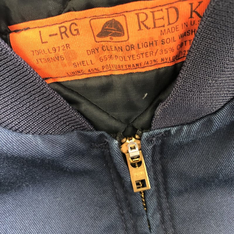 80's RED KAP work jacket | WEST MAPS