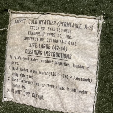 A-2 DECK JACKET
