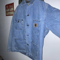 CARHARTT  FADED DENIM COVERALL