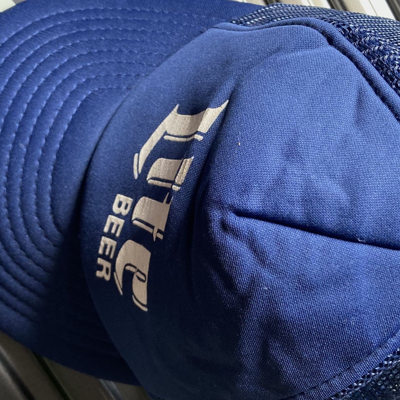 MILLER LITE BEER デッドストック キャップ USA製 ビール 青 MILLER LITE BEER デッドストック キャップ USA製 ビール 青