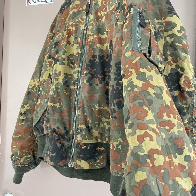 ~90's FLECKTARN CAMO MA-1 JACKET カモ柄 FLECKTARN CAMO MA-1 JACKET | WEST MAPS
