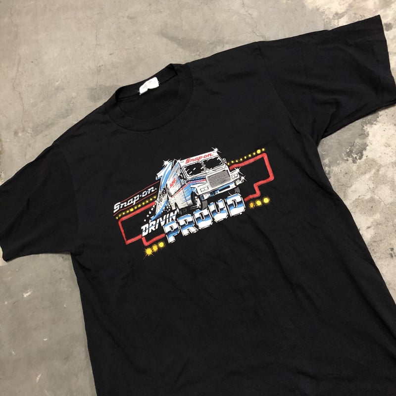 ビンテージ オールオーバー 総柄プリント snap-on スナップオン Tシャツ Yahoo!オークション -「snap-on スナップオン tシャツ」の落札