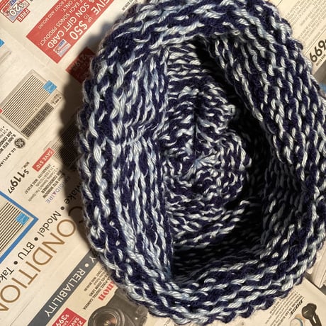 Hand knit Beanie