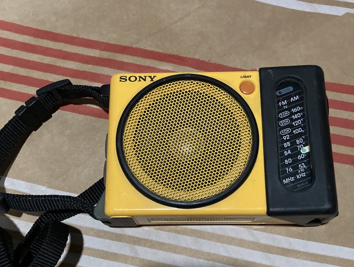 Vintage Rare Sony am fm Portable Radio ICF - S7 Vintage Rare Sony am fm Portable Radio ICF - S7