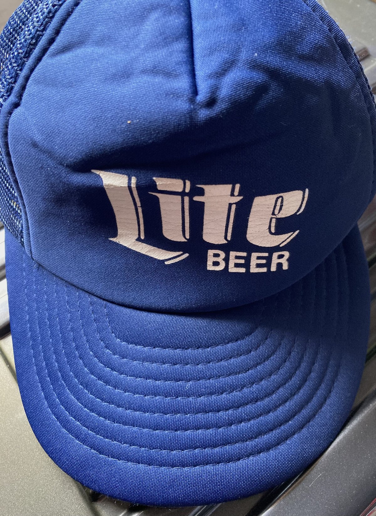 MILLER LITE BEER MESH CAP | WEST MAPS