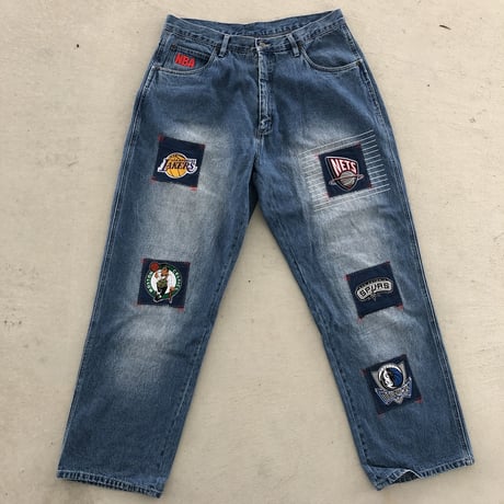 NBA Patchwork Denim