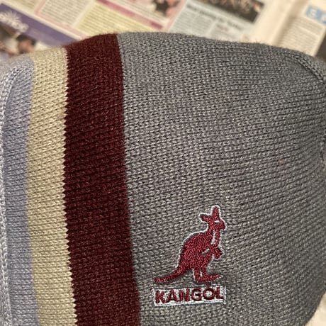 KANGOL BLOCK STRIPE Flat Cap