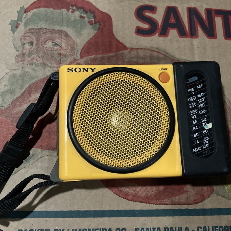Vintage Rare Sony am fm Portable Radio ICF - S7