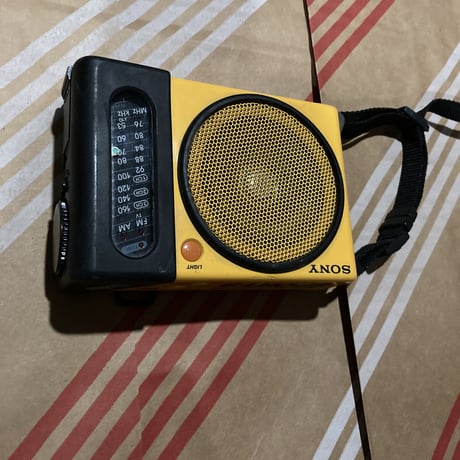 Vintage Rare Sony am fm Portable Radio ICF - S75